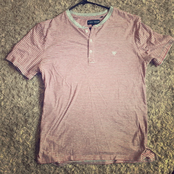 Five Four Other - Men’s Five Four short sleeve 1/4 button shirt